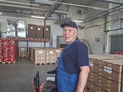 11 metų transportuotoju dirbantis Gintaras Kondratavičius: „Jei sveikata leis, prie duonos dirbsiu iki pensijos“